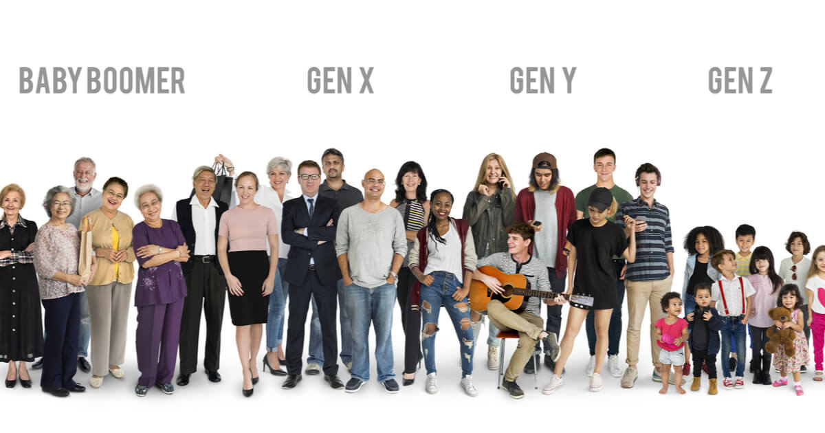 Alle Generationen im Überblick: Babyboomer, Gen X, Gen Y, Gen Z